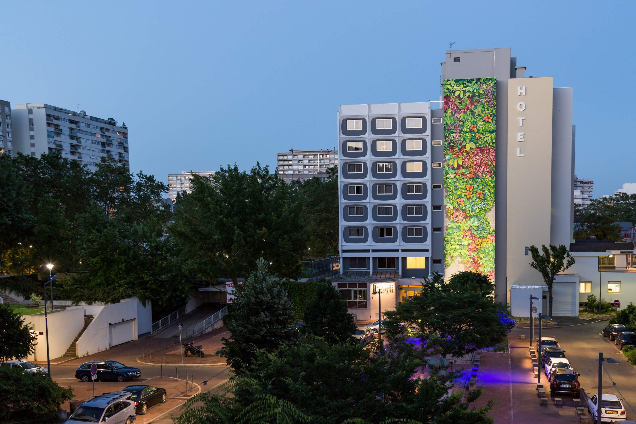 Façade Hotel des Congrès Lyon Villeurbanne